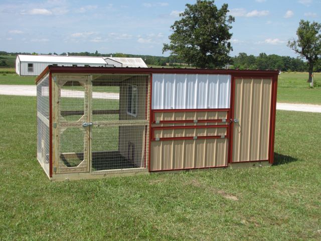 Double Story Chicken Coop With Run Medium Pictures to pin on Pinterest